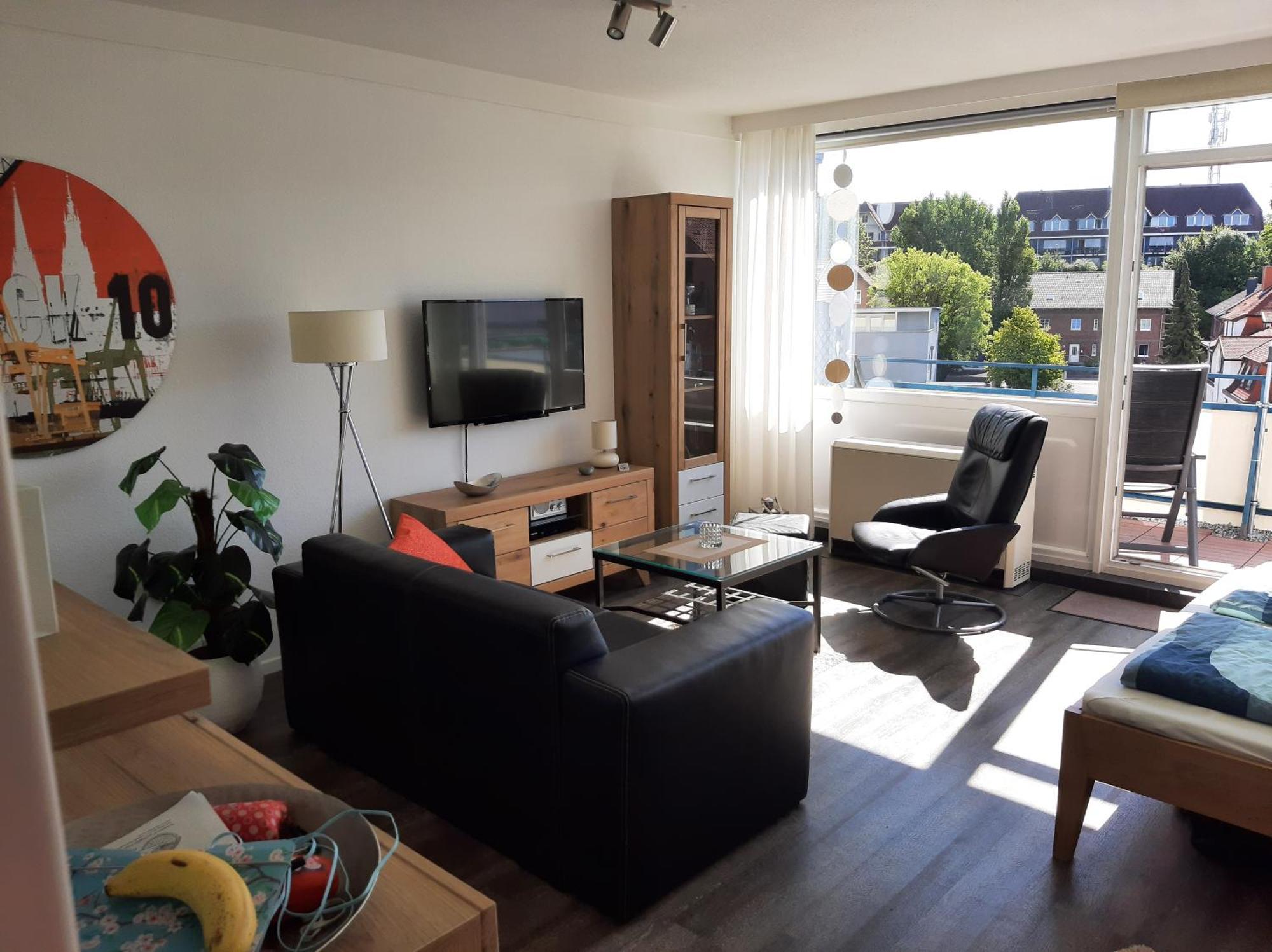 Penthouse Ferienwohnung Auszeit, Gerne Mit Hund, Wlan Inkl. Лабе Екстер'єр фото