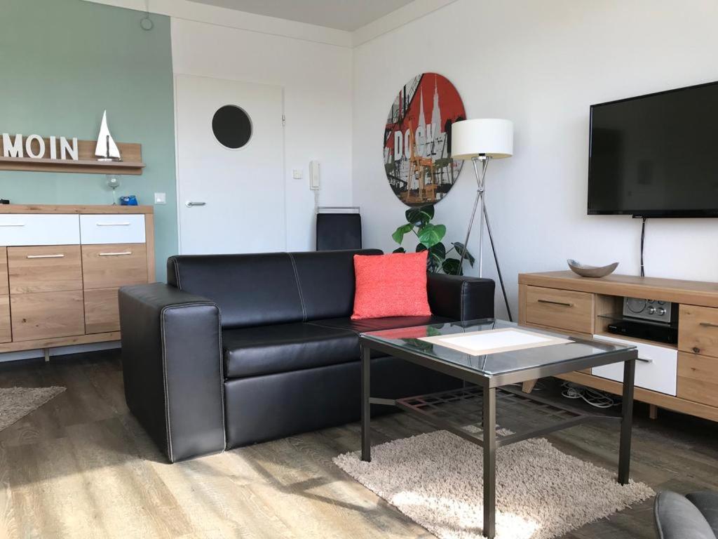 Penthouse Ferienwohnung Auszeit, Gerne Mit Hund, Wlan Inkl. Лабе Екстер'єр фото