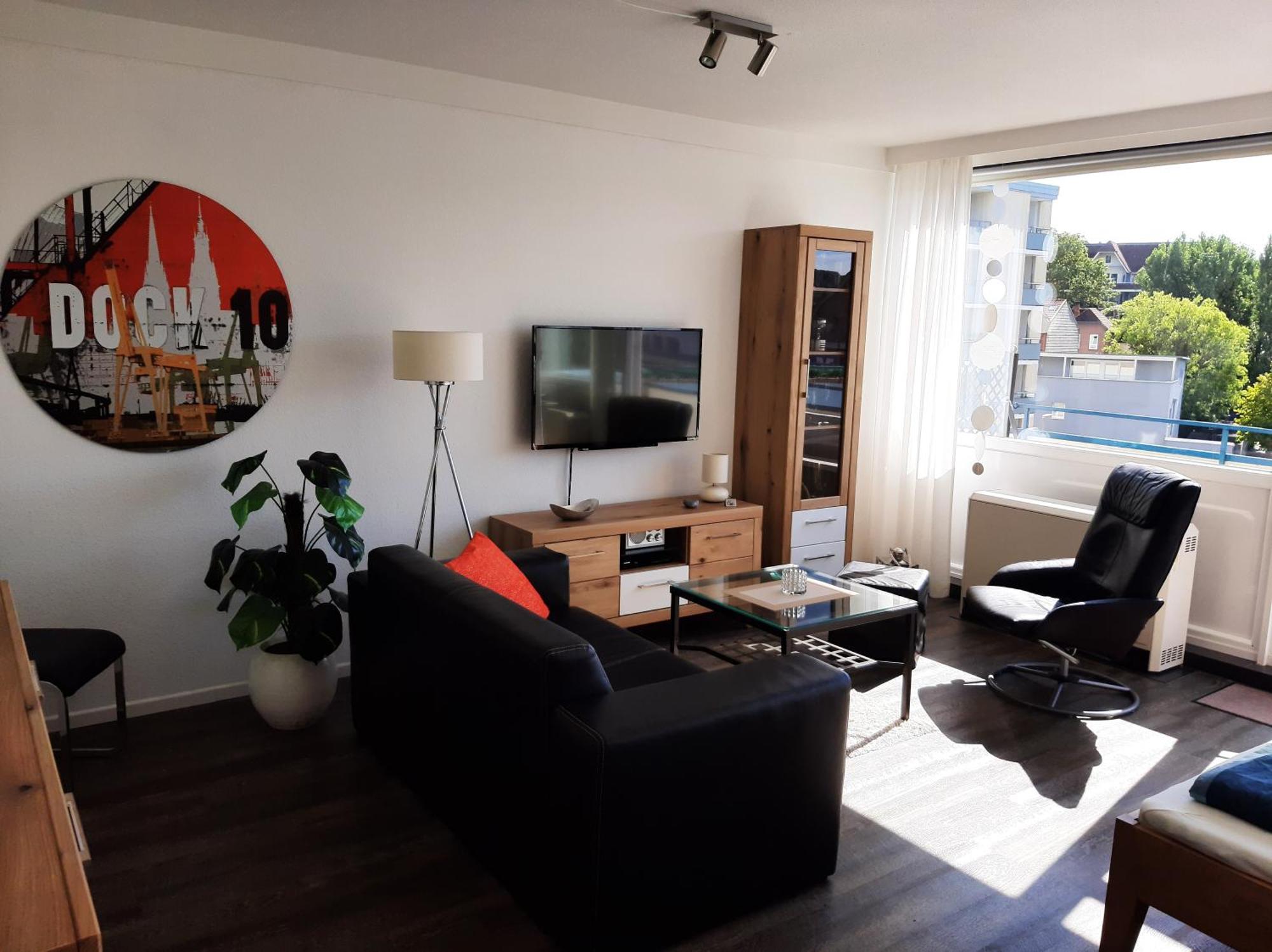 Penthouse Ferienwohnung Auszeit, Gerne Mit Hund, Wlan Inkl. Лабе Екстер'єр фото